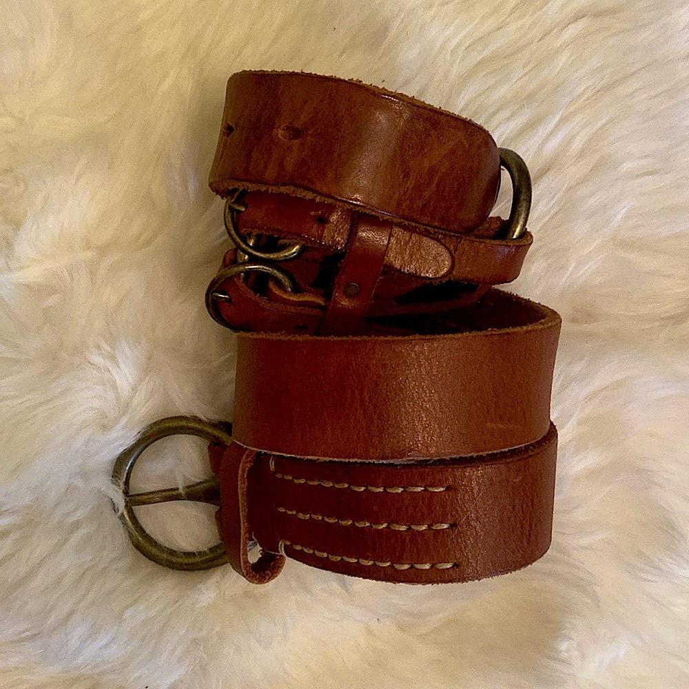 Brown Leather Belt